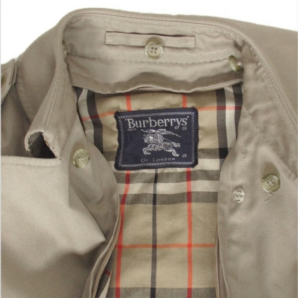 Vintage Burberry Wool Lined Trench Coat - Picture 3 of 8
